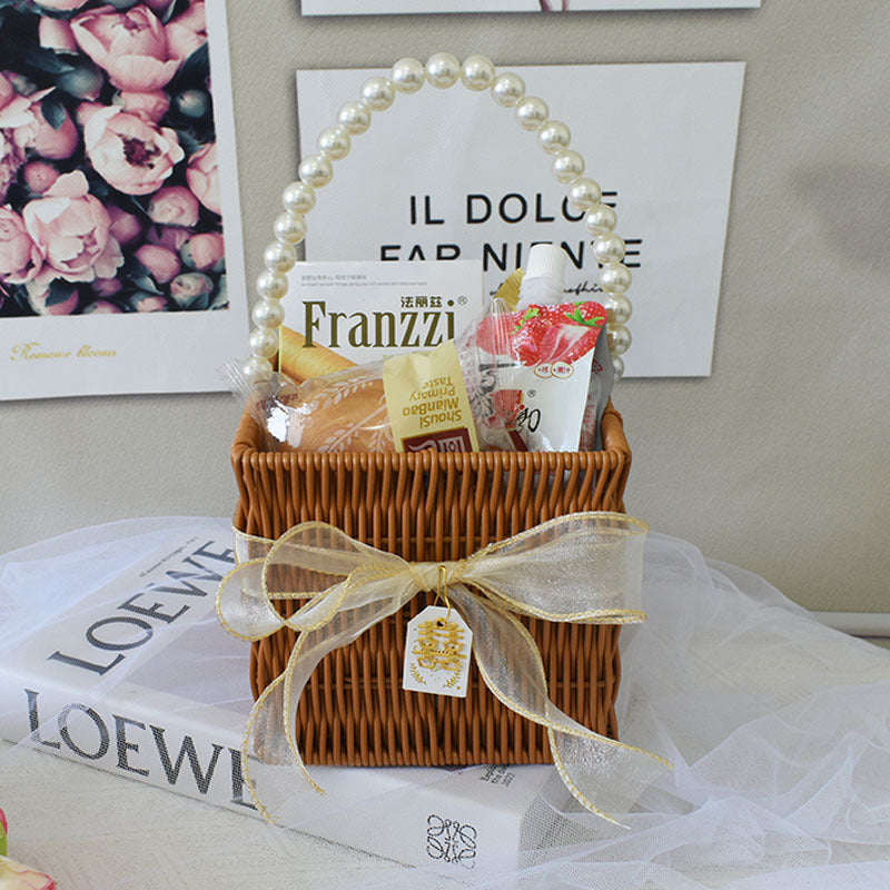 Elegante Handgefertigte Rattan Tragetasche Brehn