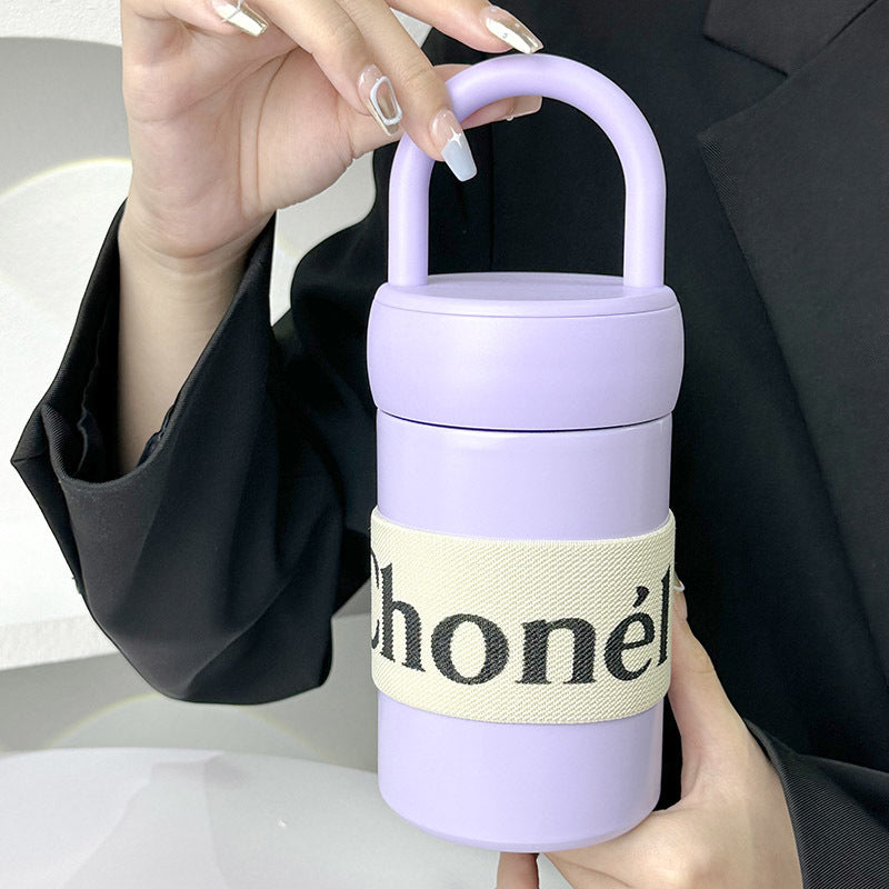 Damen Isolierte Trinkflasche mit ergonomischem Tragegriff Brehn