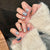 Kunstnagel Set mit Buntem Glitzer und Kreativen Designs Brehn