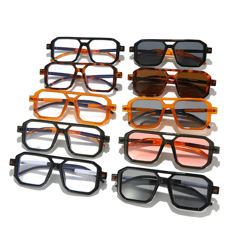 Stylische geometrische Sonnenbrille Brehn