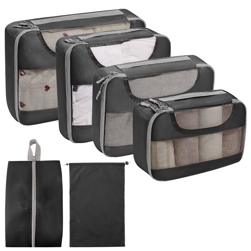 Mehrteiliges Reiseorganizer-Set Brehn