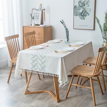 Bohemian Blattmuster Tischdecke