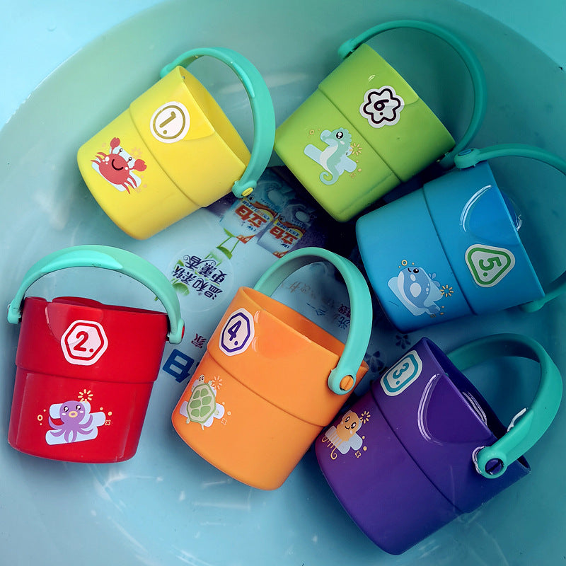 Unisex Stapelbare Spielzeugeimer Brehn