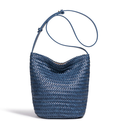 Handgefertigte Geflochtene Eimer Tasche Brehn