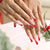 Kunstvolle Nagelkunst im festlichen Design Brehn