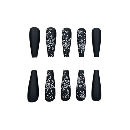 Winter-Themen Nagelkunst Verbesserungen Brehn