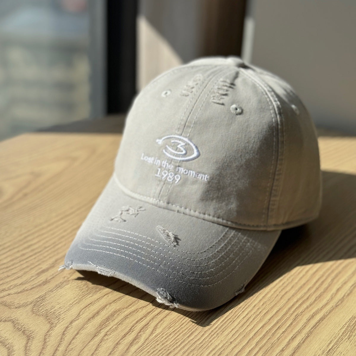 Herren Distressed Baseball Cap Brehn