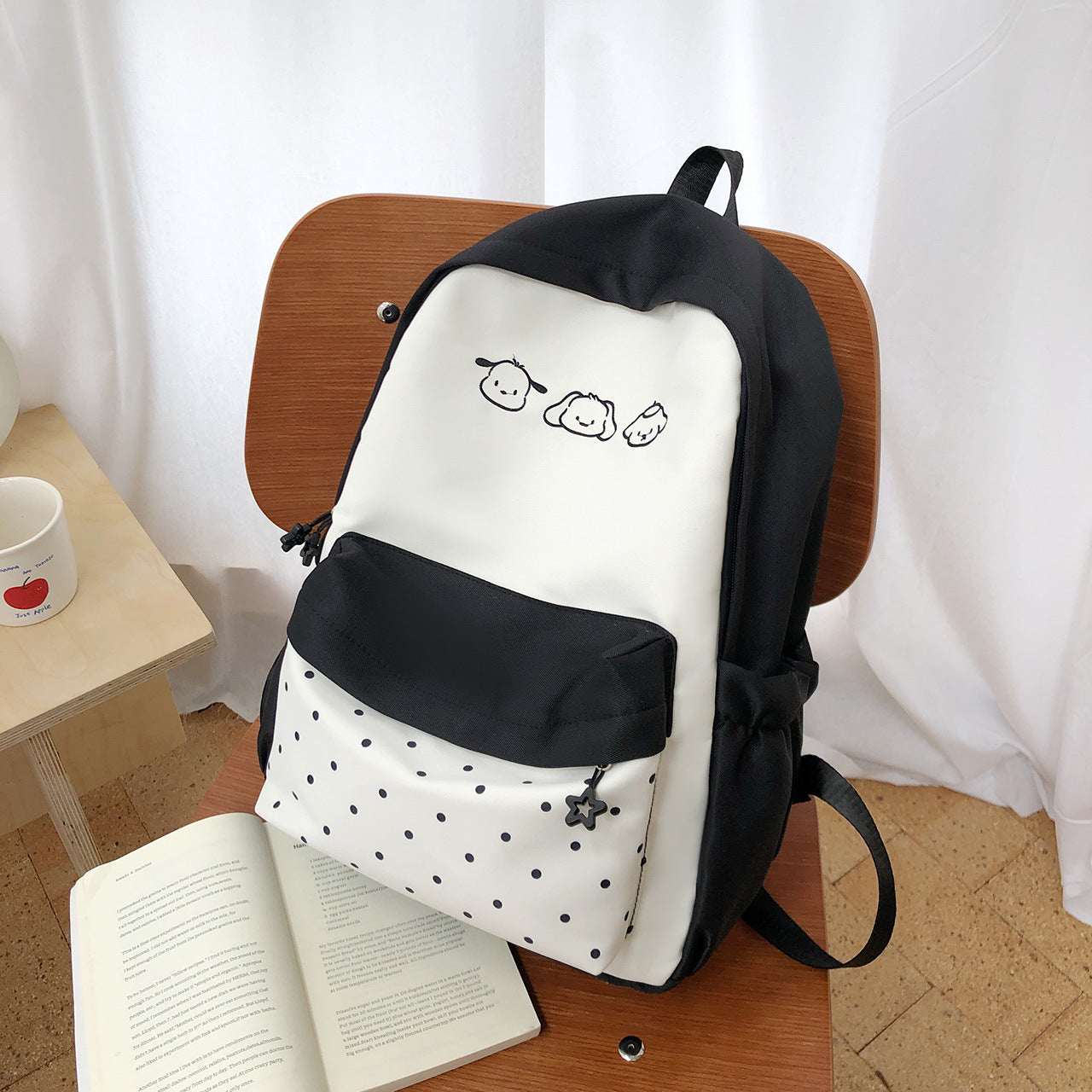 Niedlicher Charakterdruck Schulrucksack