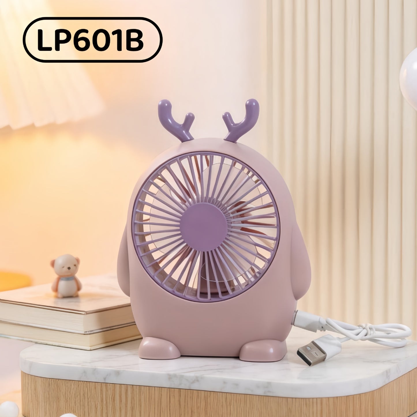 Damen Kreativer Tischventilator im verspielten Tierdesign Brehn