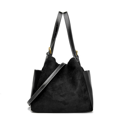 Suede Bucket Handtasche Brehn