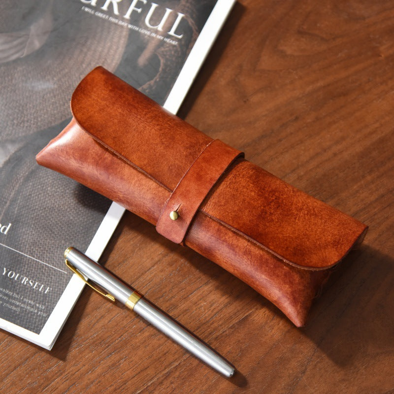 Stylische Leder Stiftetui Brehn