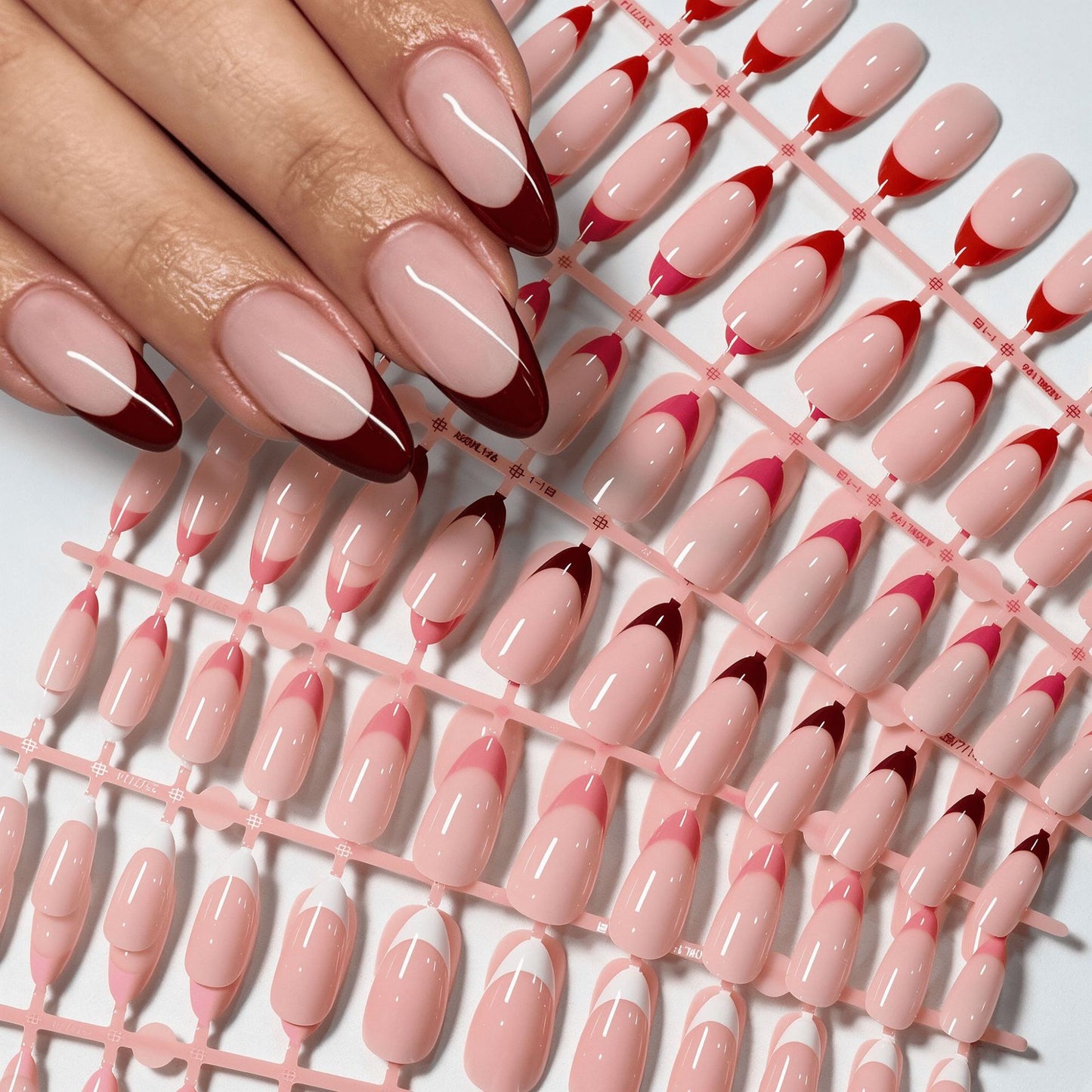 Premium Abnehmbares Press-On-Nagelset Brehn