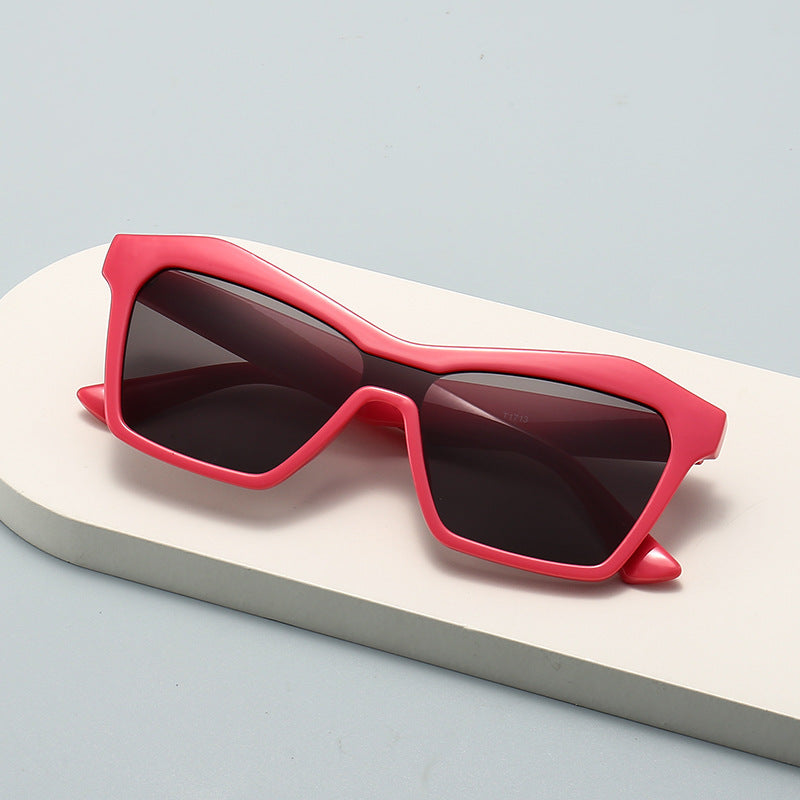 Damen Modische Sonnenbrille im modernen geometrischen Design Brehn