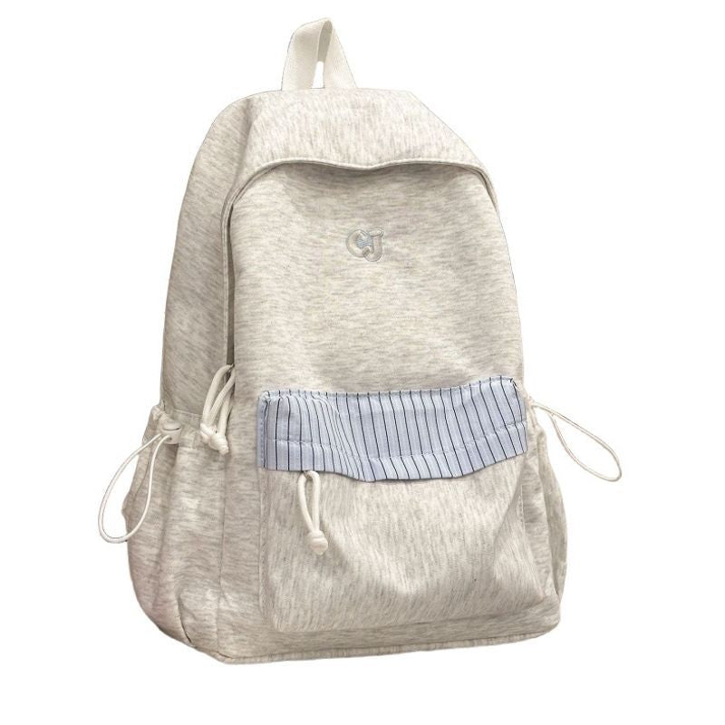 Lässiger weicher Stoff Rucksack Brehn