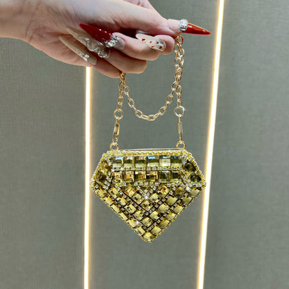 Dekorative Geometrische Clutch