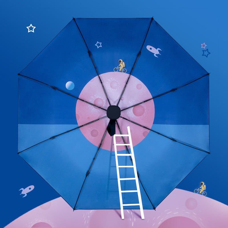 Unisex Automatischer Reise-Regenschirm mit kreativem Design Brehn