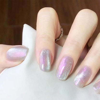 Schimmerndes Press-On Nagelset Brehn