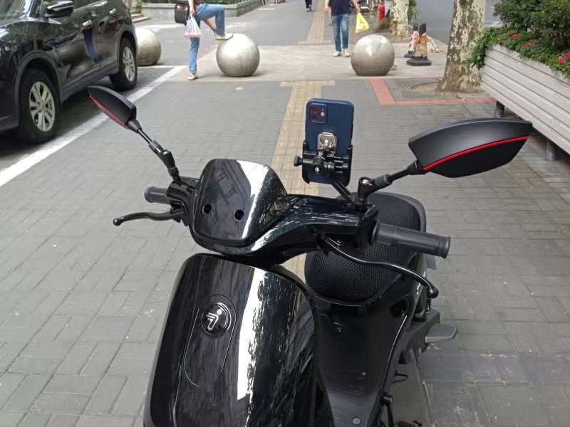 Motorrad Rückspiegelset mit Aerodynamischem Design und Hoher Stabilität Brehn