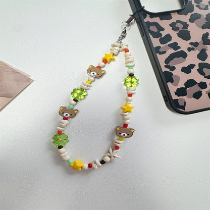 Spaß-Themen-Perlen-Schlüsselanhänger Halter Brehn