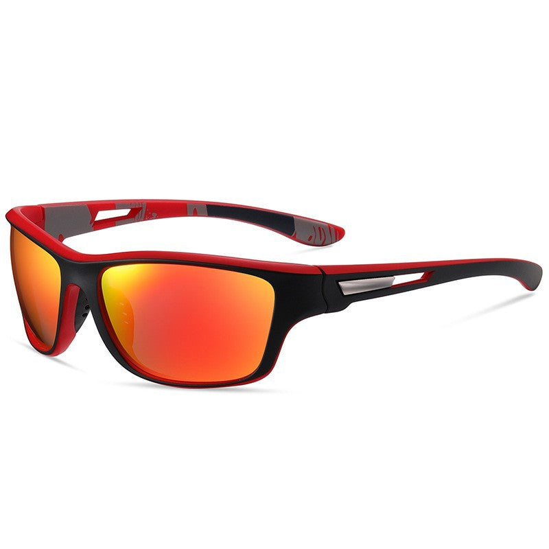 Herren Sportsonnenbrille mit kratzfesten Gläsern und ergonomischem Design Brehn