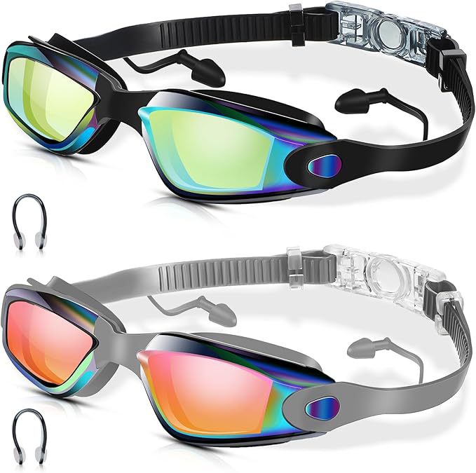 Hochwertige Schwimmbrille mit Anti-Fog und Uv-Schutz Technologie Brehn