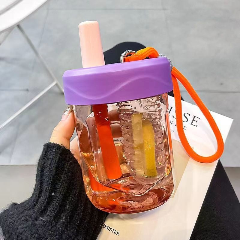Damen Multifunktionale Frucht-Infuser-Flasche Brehn