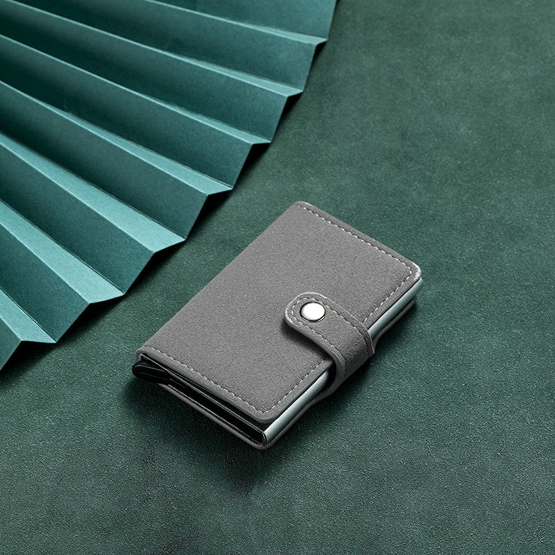 RFID-Blockierende Leder-Kartenhalter Brehn
