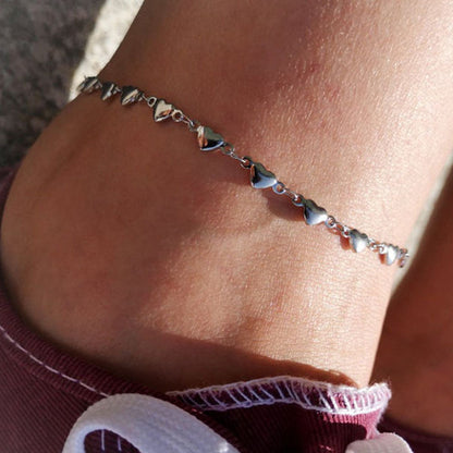 Herz-inspirierte Kettenarmband Brehn