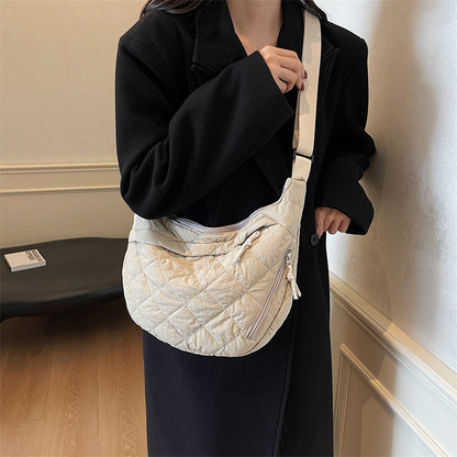 Gepolsterte Hobo-Handtasche Brehn