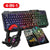 4-in-1 Gaming-Zubehörset mit beleuchteter Tastatur, Präzisionsmaus, Gaming-Headset und Mauspad Brehn