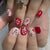 Festliches thematisiertes Press-On Nail Art Set Brehn 1788858489