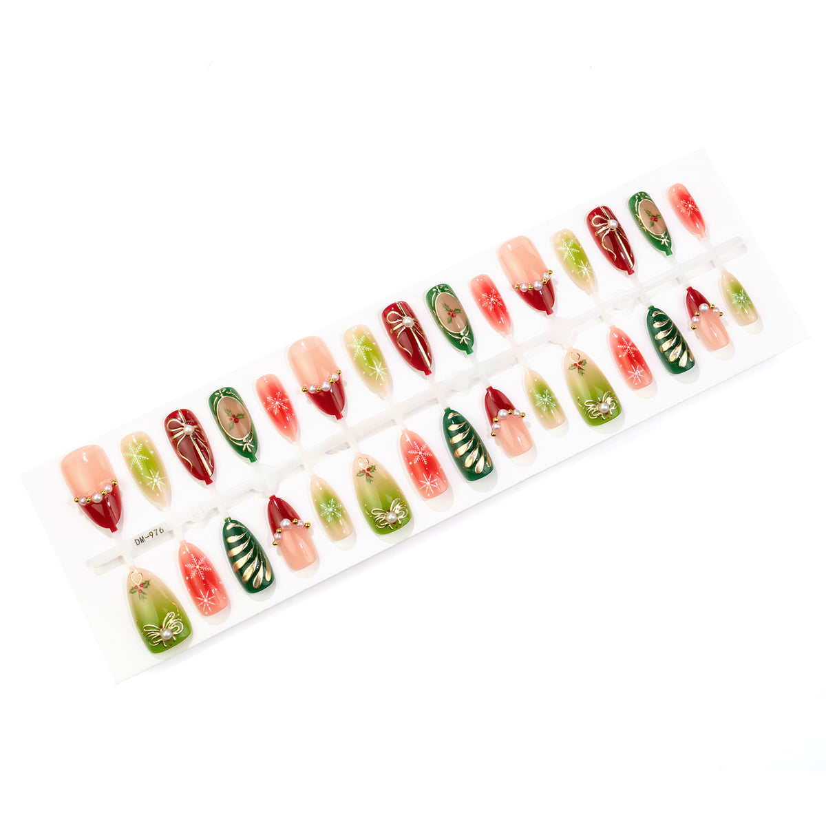 Festliches Feiertagsthema Press-On Nail Art Set Brehn 1790636400