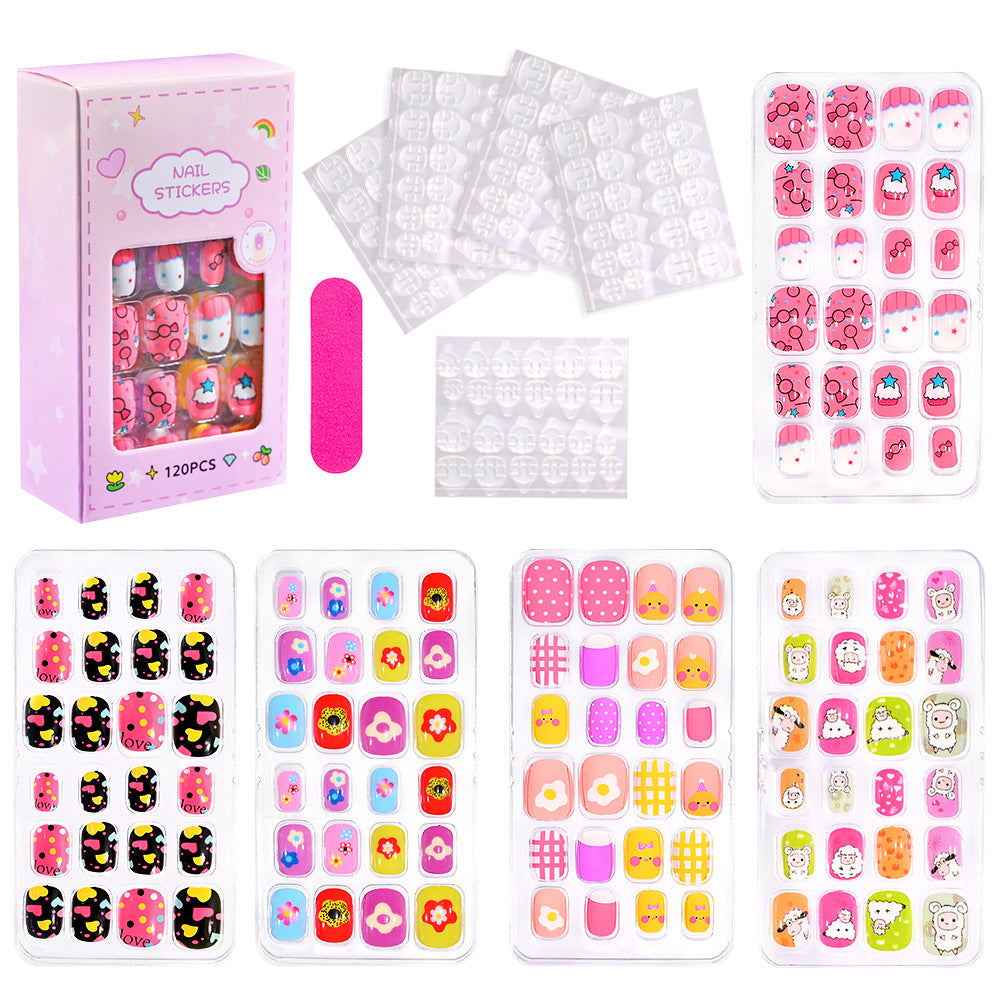 Kreatives Cartoon Nagelkunst Aufkleber Set Brehn