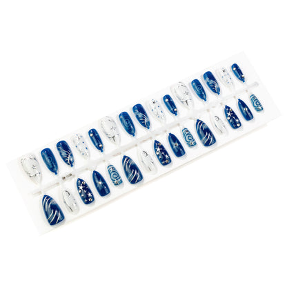 Künstlerisches Press-On Nagelset