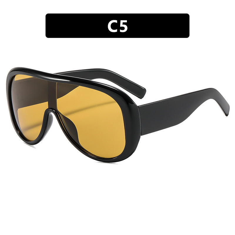 Damen oversized Sportsonnenbrille Brehn