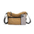 Kompakte Crossbody-Tasche mit mehreren Reißverschlussfächern Brehn