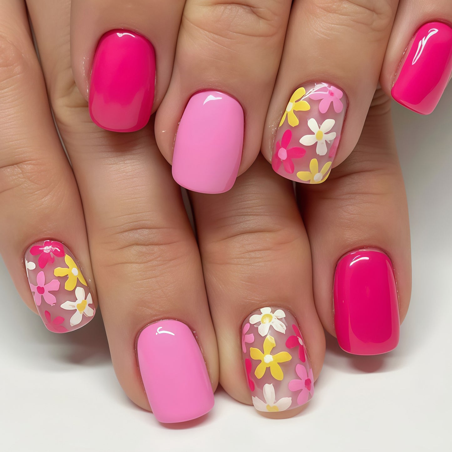 Saisonales thematisiertes Press-On-Nagelkunst-Set Brehn