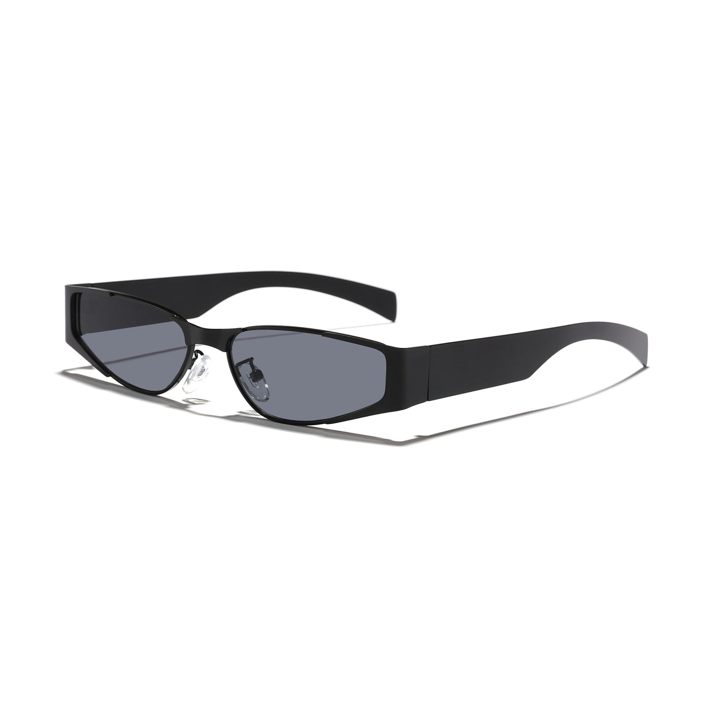 Damen futuristische schlanke Sonnenbrille Brehn