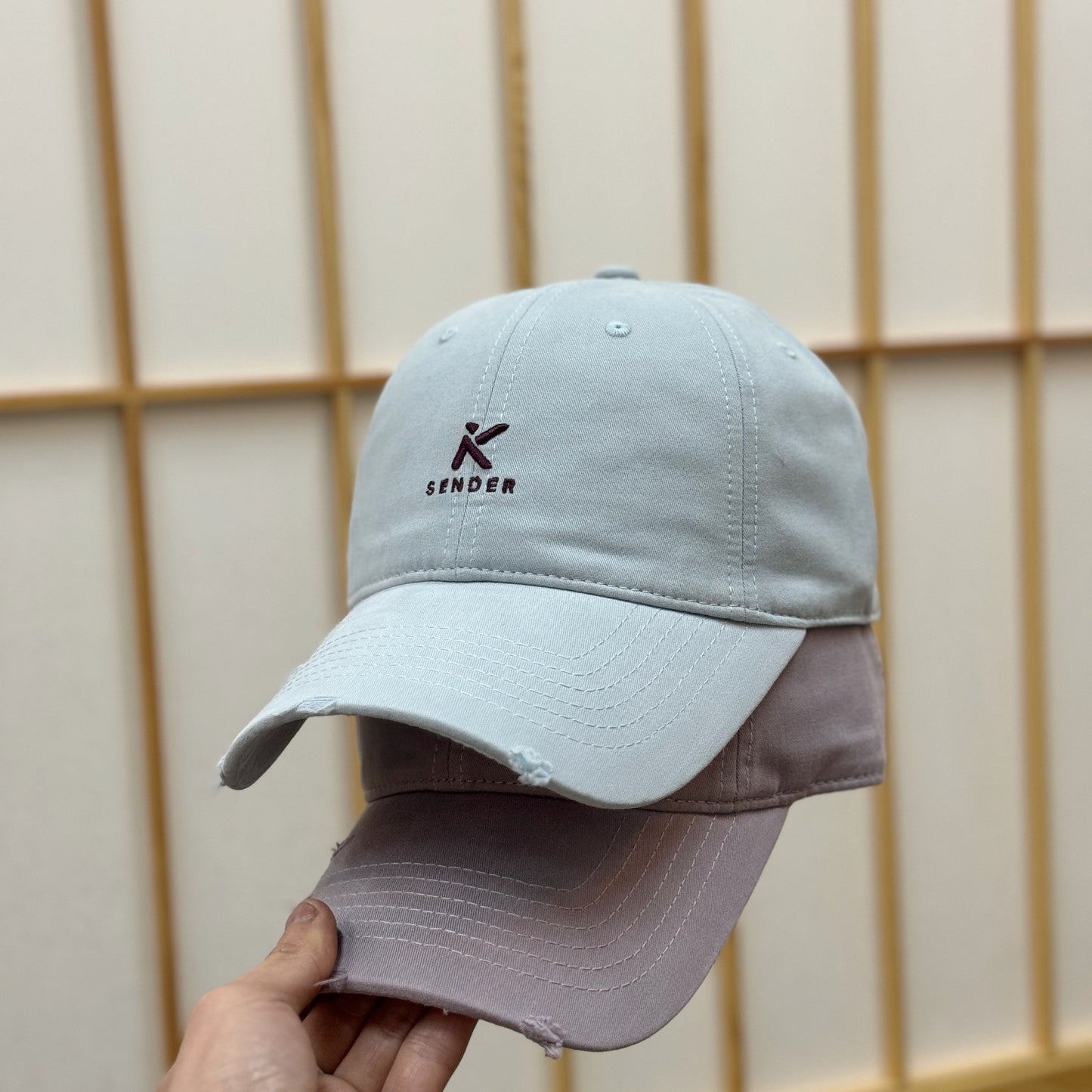 Männer Casual Distressed Baseball Cap Brehn 1784270777