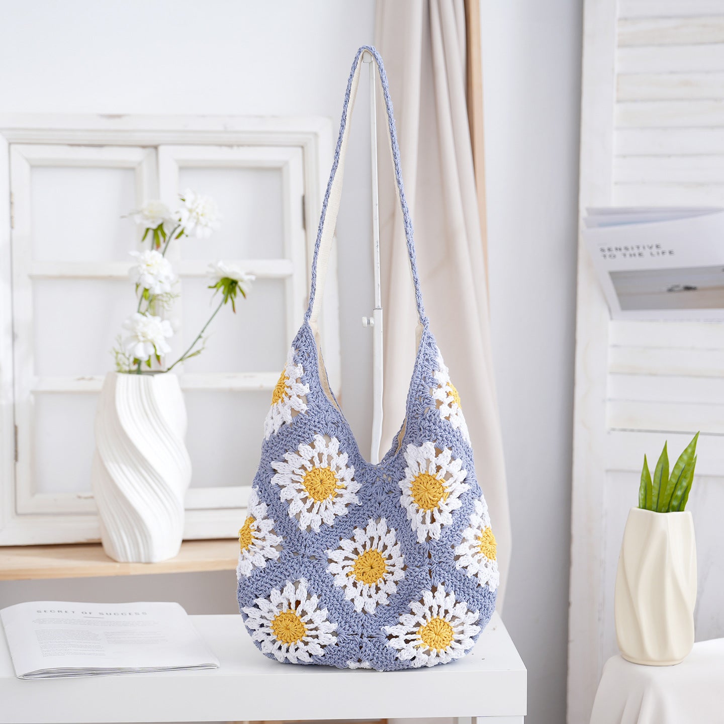 Handgefertigte Häkel Tasche Brehn