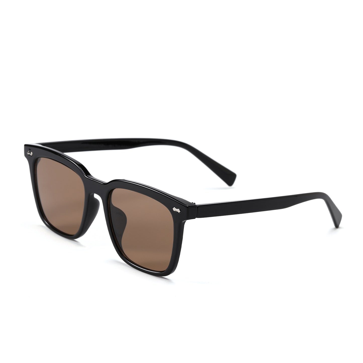 Damen quadratische Sonnenbrille mit elegantem Schildpatt-Rahmen Brehn