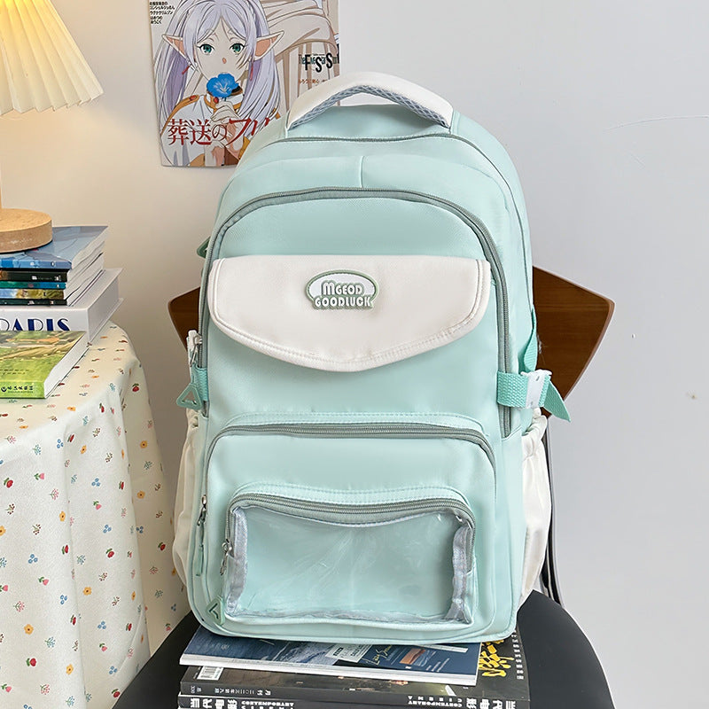 Modebewusster Multi-Taschen Schul Rucksack