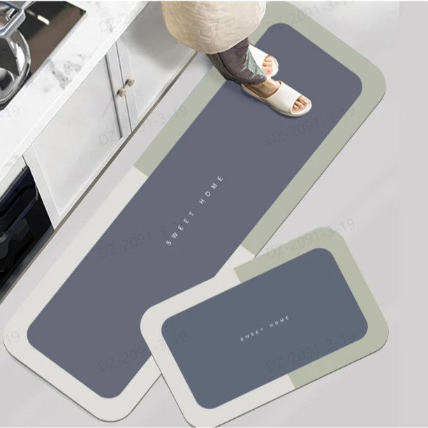 Rutschfeste Küchenfußmatte Set Brehn