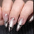 Premium Stiletto-Nagelkunst-Set mit Chrome-Akzenten Brehn