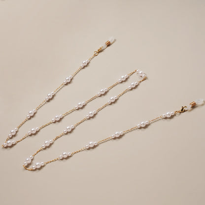Künstlerische farbenfrohe Perlen Brillen Kette Brehn