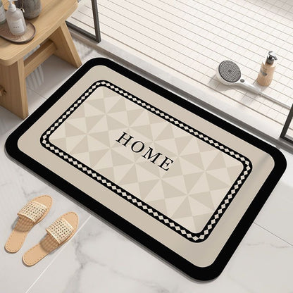 Rutschfester Badezimmerteppich