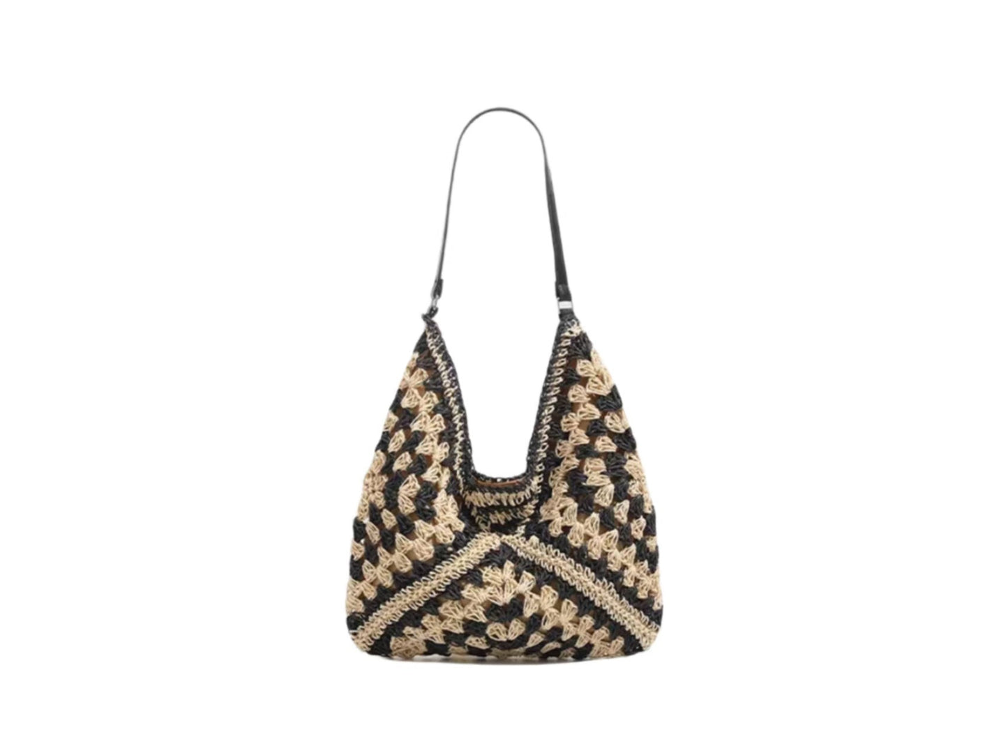 Handtasche mit Kunstvollem Makramee-Design und Flexiblem Tragekomfort Brehn
