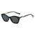 Damen Cat-Eye Sonnenbrille mit transparenten und farbigen Details Brehn