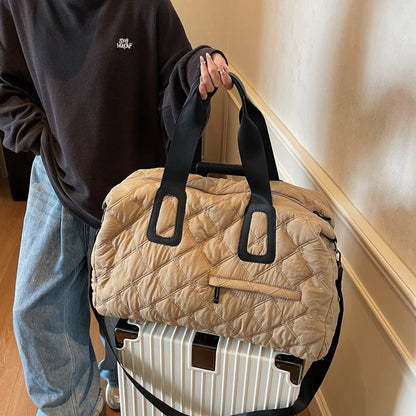 Gep quiltete Reis Tote Bag