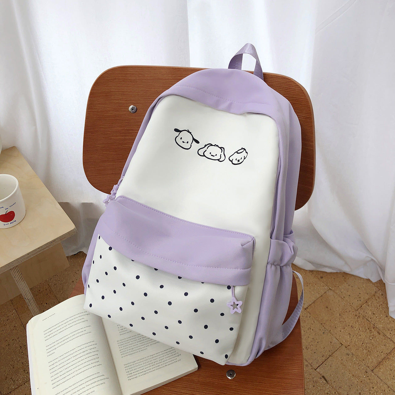 Niedlicher Charakterdruck Schulrucksack